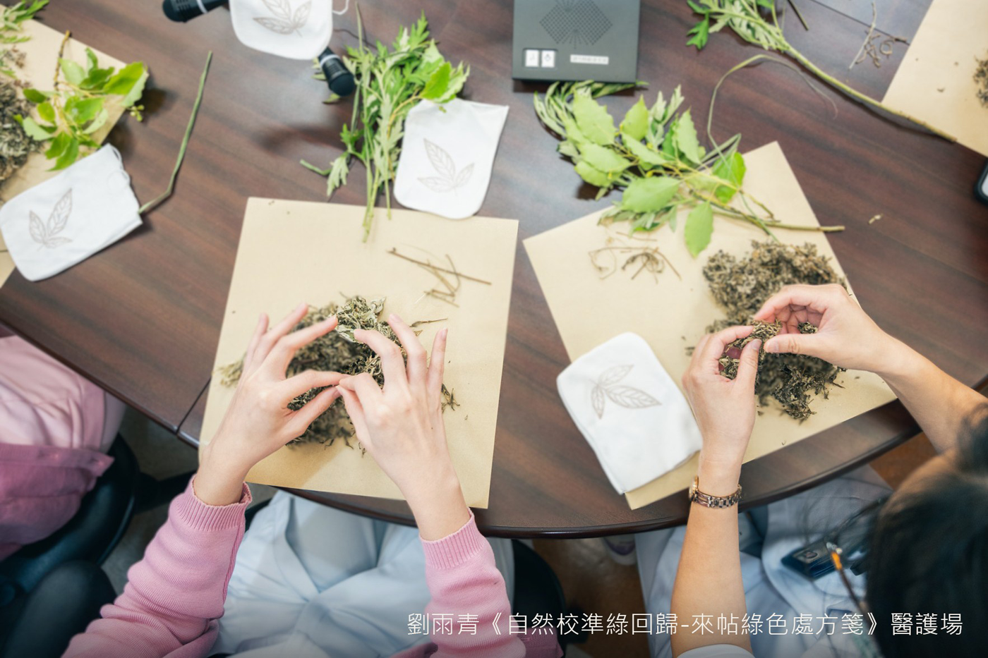 劉雨青《自然校準綠回歸-來帖綠色處方箋》